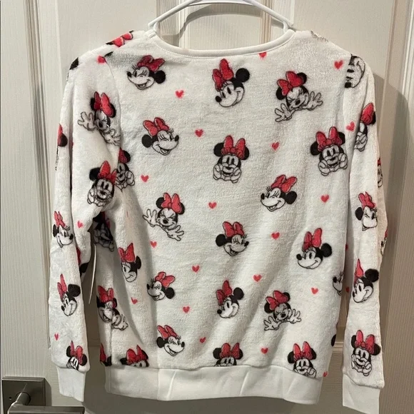 Disney Minnie Mouse Kids Fleece Sweatshirt - Picture 5 of 5
